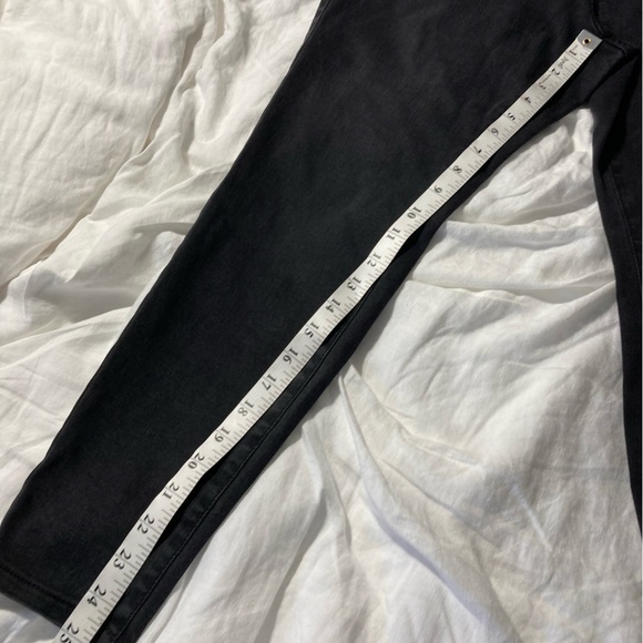 J Jill 12 petite washed black 5 pockets leggings - Picture 6 of 10